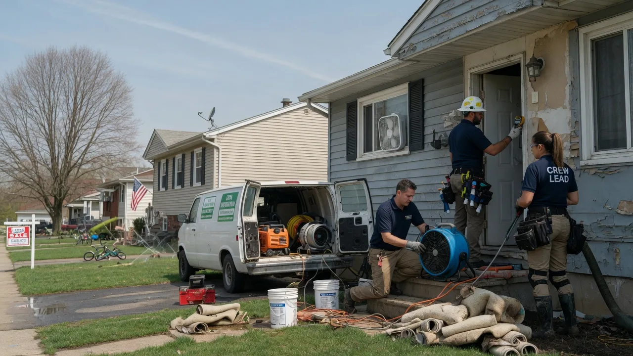 Flood Cleanup in Sutter, IL near me